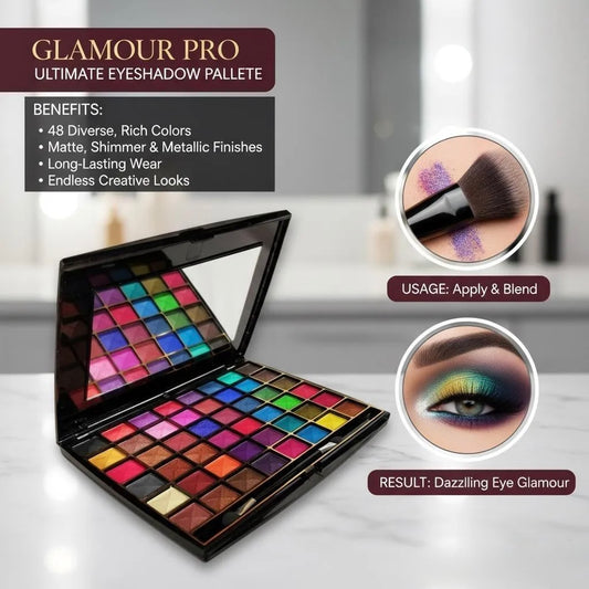 48-Color Eyeshadow Palette